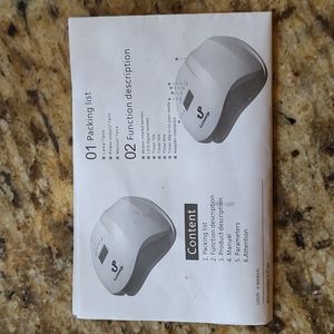 Nail  curer for gel nails